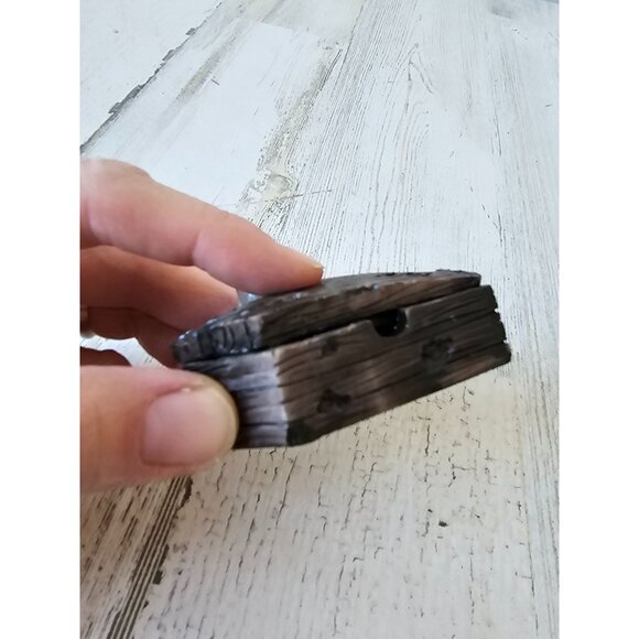 Vintage crow skeleton coffin village accessory decor Halloween crow - Picture 10 of 11